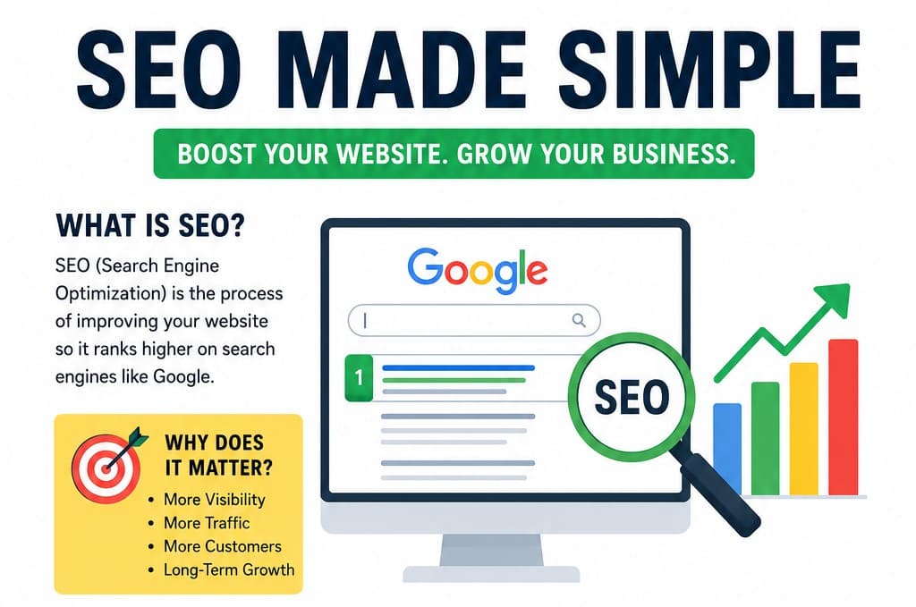 SEO Made Simple: A Beginner's Guide to Ranking Higher on Google (Without the Confusing Jargon)